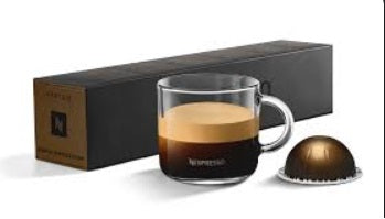 Nespresso Capsules Vertuo, Double Espresso Scuro, Dark Roast Espresso Coffee, 30-Count Coffee Pods, Brews 2.7oz.