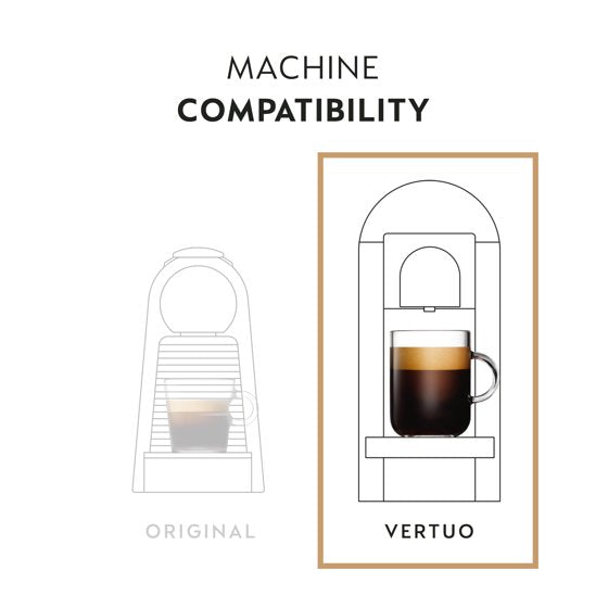 Nespresso Vertuo Odacio Medium Roast Coffee Pods, 30 Count