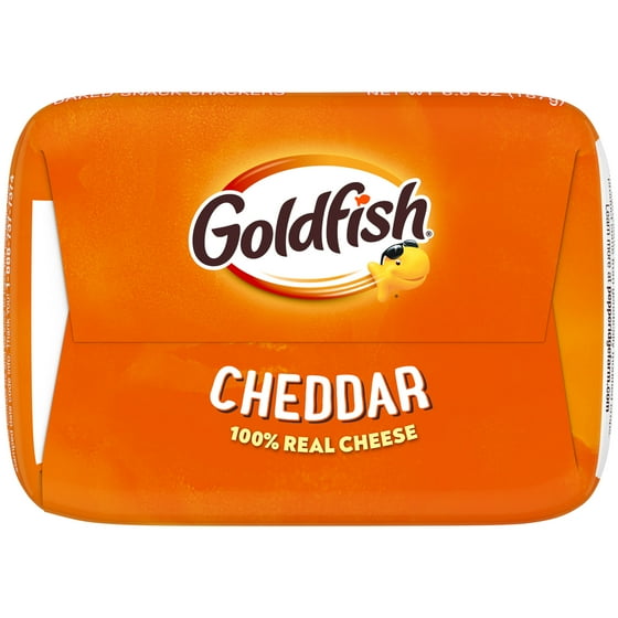 Goldfish Cheddar Crackers, 6.6 oz Bag