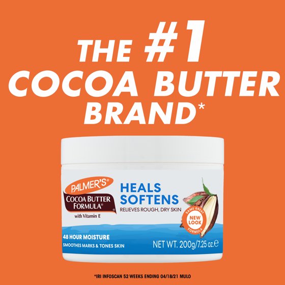 Palmer's Cocoa Butter Formula Solid Lotion with Vitamin E, Moisturizes & Soothes Dry Skin, 7.25 oz.