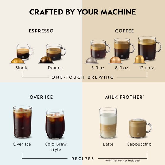 Nespresso Vertuo Capsules, Medium and Dark Roast Variety Pack, Melozio, Stormio, Altissio and Double Espresso Chiaro, 40-Count Coffee Pods, Brews 7.8 fl oz, 2.7 fl oz, and 1.35 fl oz