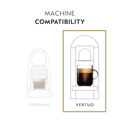 Nespresso Capsules Vertuo, Solelio, Mild Roast Coffee, 10-Count Coffee Pods, Brews 7.8 oz.