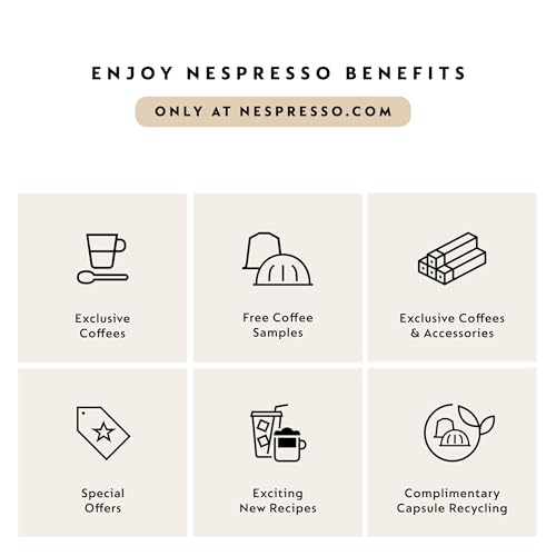 Nespresso Capsules Vertuo, Stormio, Dark Roast Coffee, 10-Count Coffee Pods, Brews 7.8oz.