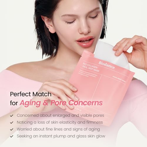Agtoal Bio-Collagen Hydrating Mask - 34g (1.2 oz) x 4ea