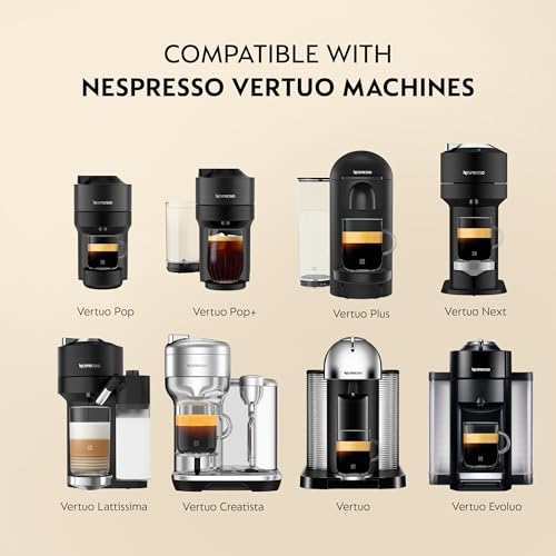 Nespresso Capsules Vertuo, Bianco Variety Pack, 30-Count (Pack of 1) Coffee Pods