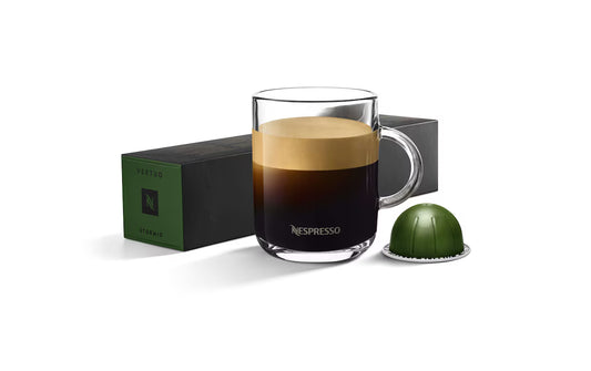 Nespresso Capsules Vertuo, Stormio, Dark Roast Coffee, 10-Count Coffee Pods, Brews 7.8oz.