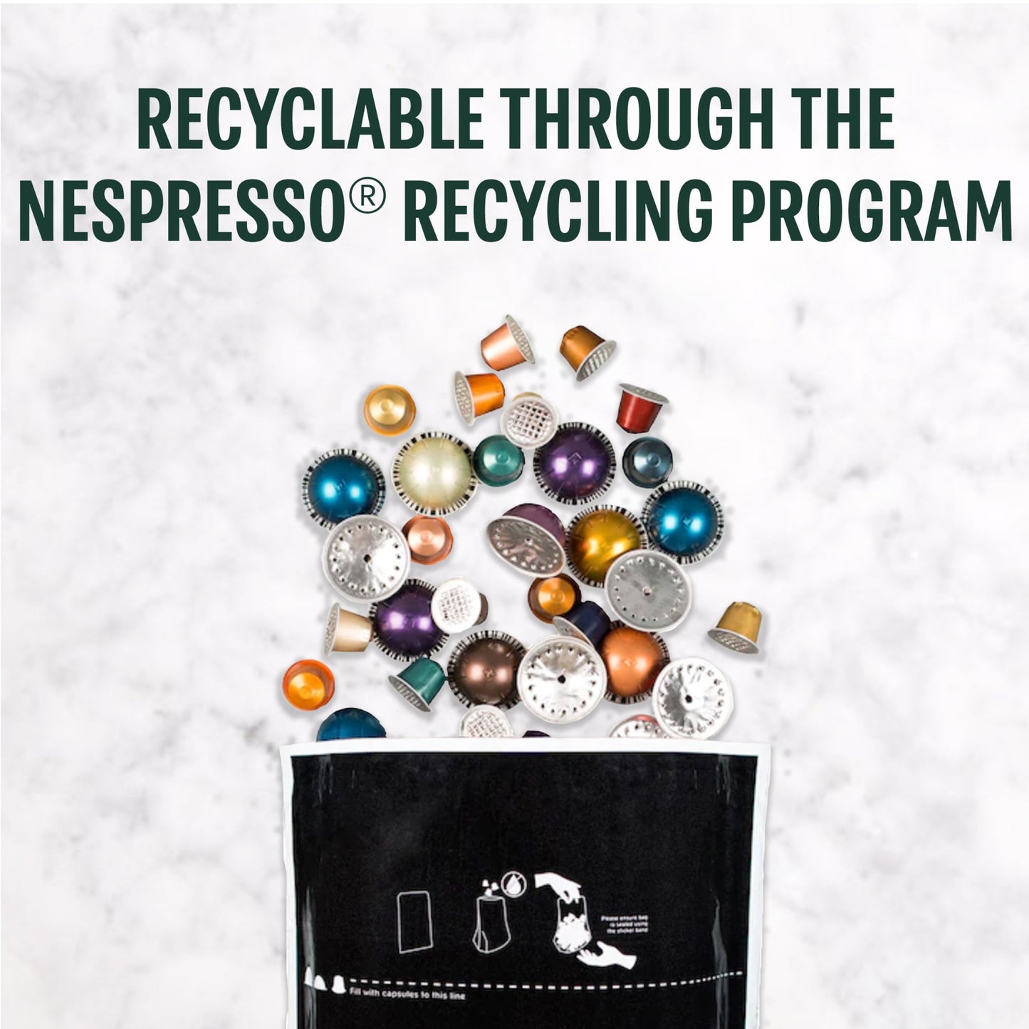Starbucks by Nespresso Vertuo, Iced Double Espresso Starbucks Blonde Espresso Roast, 8 Pods