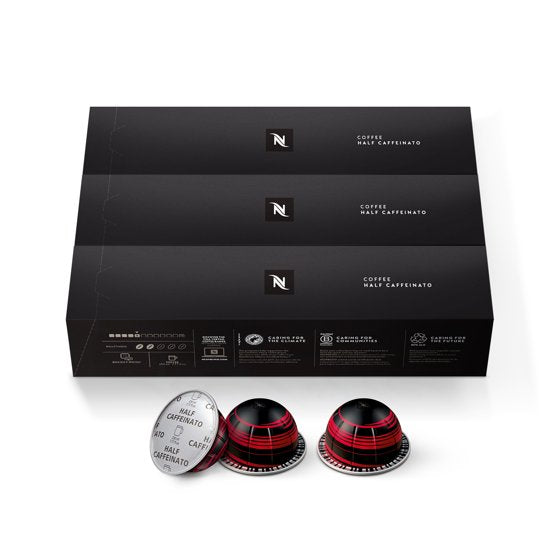 Nespresso Vertuo Odacio Medium Roast Coffee Pods, 30 Count