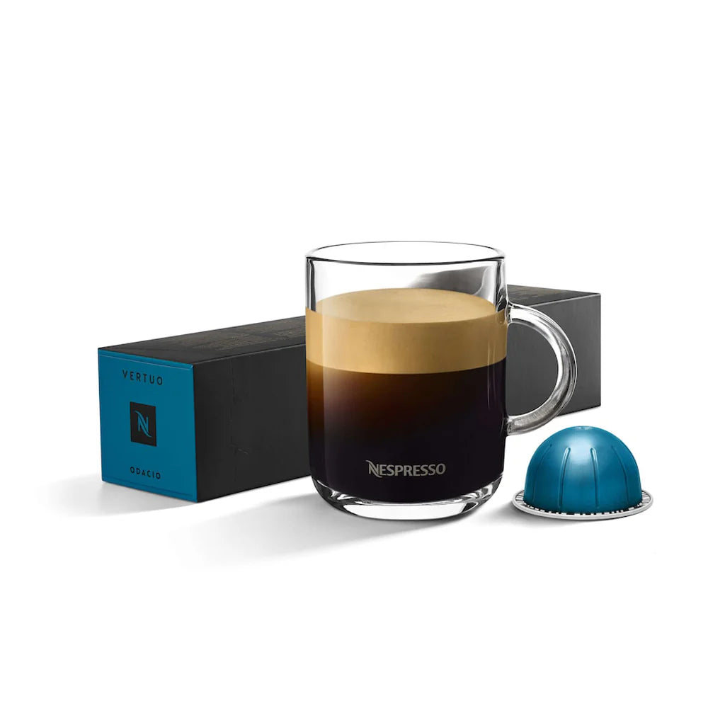 Nespresso Capsules Vertuo, Odacio, Medium Roast Coffee, 10-Count Coffee Pods, Brews 7.8oz