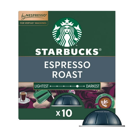 Starbucks by Nespresso Vertuo Blonde Espresso Roast, 10 Count