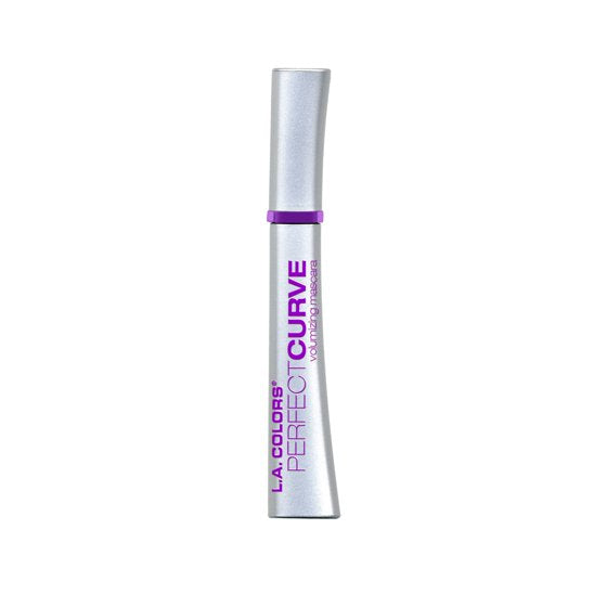 L.A. COLORS Perfect Curl Volumizing Mascara – Long Wearing Ultra Lifting Black Mascara for Fuller Curled Lashes, 0.30 fl oz
